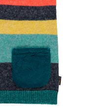 Cargar imagen en el visor de la galería, Vestido tricot combinado pelo colores
