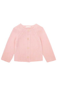 Cardigan rosa 1 año