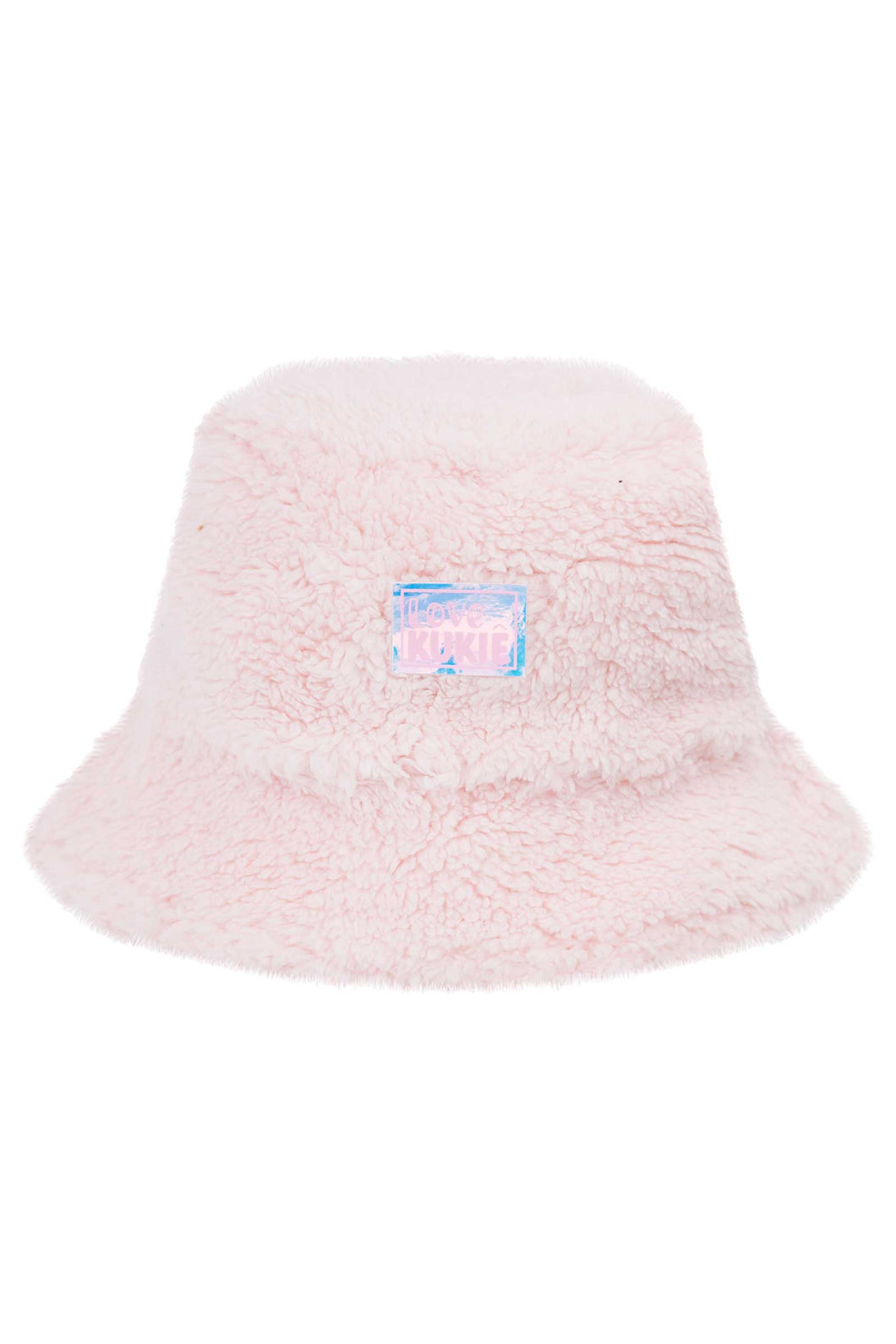 Gorro Bucket polar rosa baby