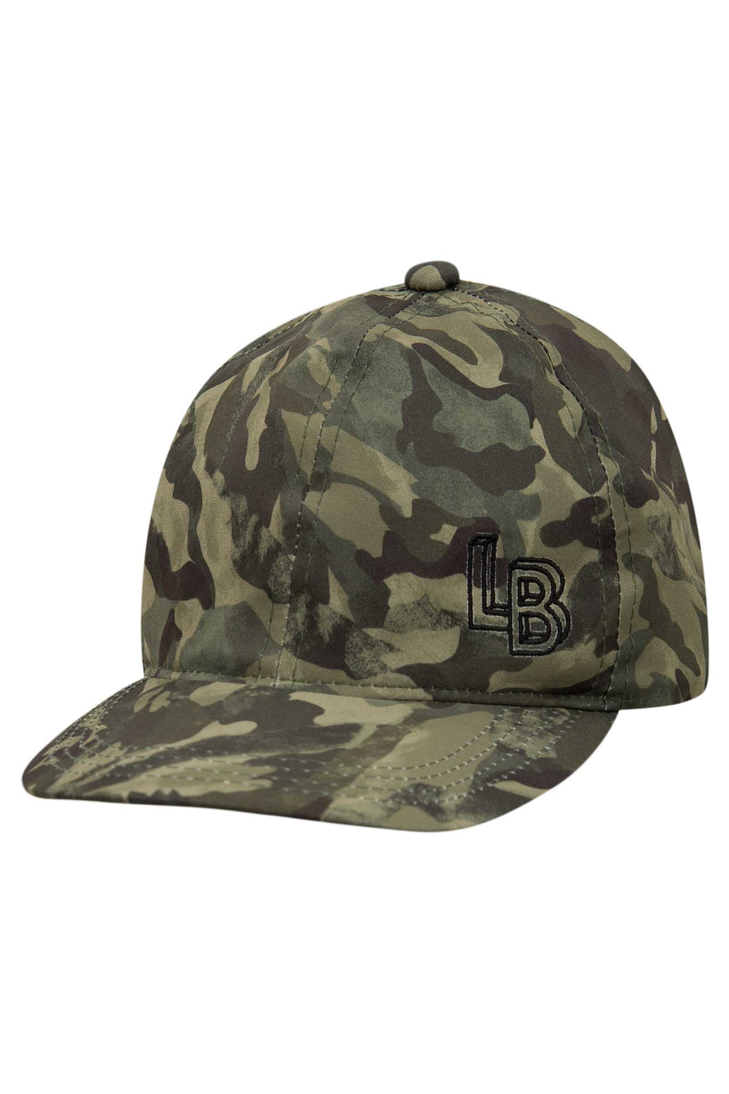 Gorro camuflado verde