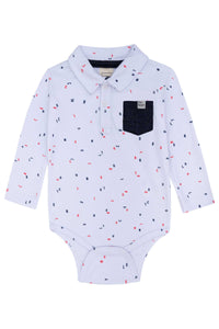 Body camisa algodón blanco