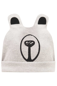 Gorro oso gris