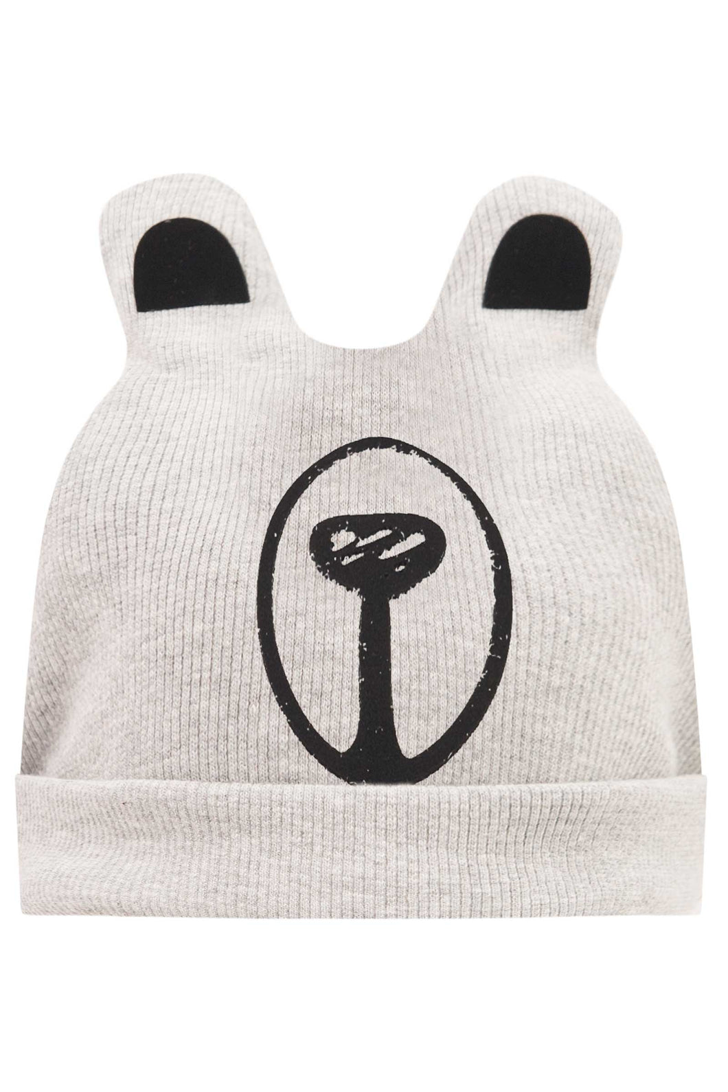Gorro oso gris