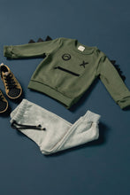 Cargar imagen en el visor de la galería, Conjunto buzo "Zipper" verde
