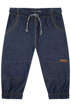 Cargar imagen en el visor de la galería, Jogger denim azul
