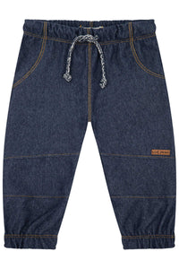 Jogger denim azul