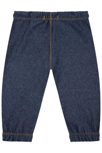 Jogger denim azul